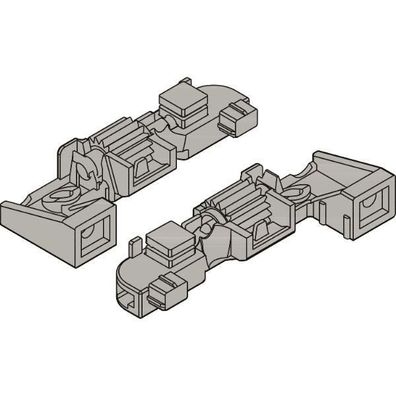 blum Movento Tiefenverstellung links + rechts