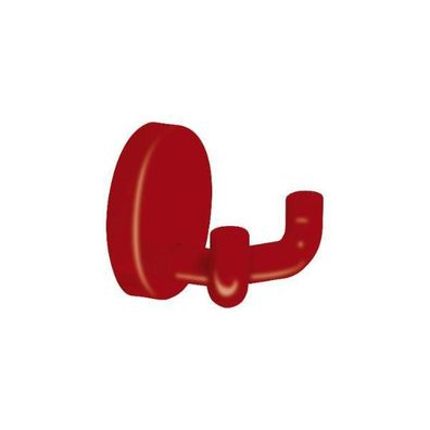 HEWI #477.90.025 33 Mantelhaken Höhe 50mm Polyamid rubinrot glänzend