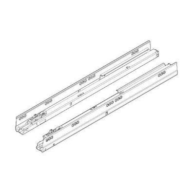 blum TIP-ON Blumotion Korpusschiene zu Tandembox Nennlänge 500mm 30kg