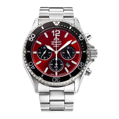 Orient Mako Solar Powered RA-TX0207R10B Herrenuhr Chronograph