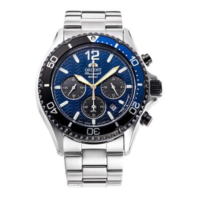 Orient Mako Solar Powered RA-TX0208L10B Herrenuhr Chronograph-LIMITED Edition