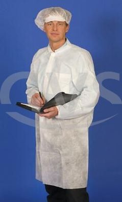 Besucherkittel Polypropylen, PP-Vlies,