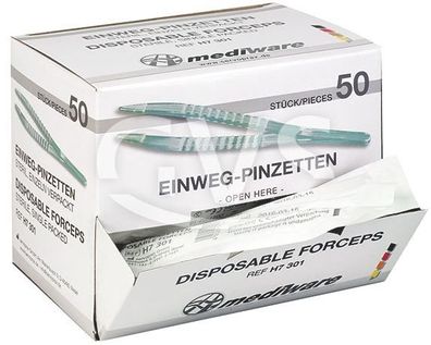 Einmalpinzetten anatomisch steril