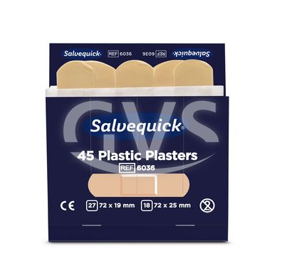 Plastic Pflaster, wasserabweisend,