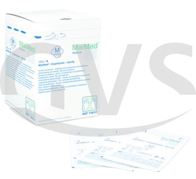 Copolymer Handschuhe, Gr. M, steril,