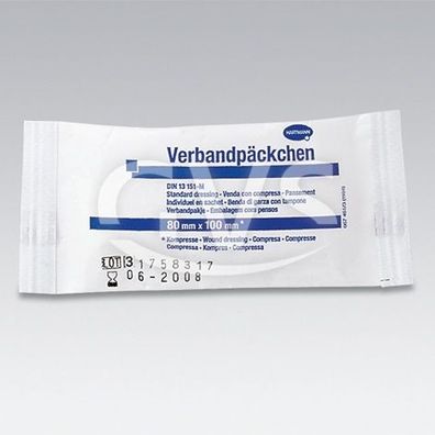 Hartmann Verbandpäckchen mittel, steril,