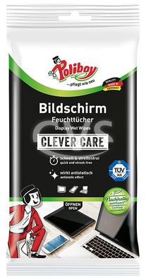 Poliboy Flachbildschirm Feuchttücher,