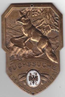 ADAC Bronze Plakette Fuchssuche Kieritzsch 1930