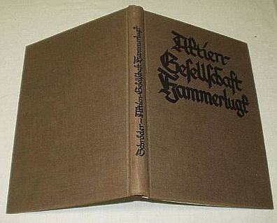 Aktien-Gesellschaft Hammerlugk - Erzählung 1928