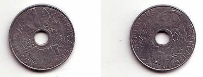 alte 1 Cent Kupfer Münze französisch Indochina 1941