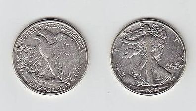 alte 1/2 Dollar Silber Kurs Münze USA 1944