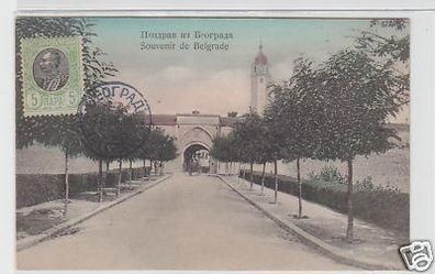 33346 Ak Souvenir Belgrad Serbien 1908