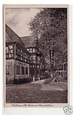 33354 Ak Koblenz a. Rh. Partie am Weindörfchen um 1920
