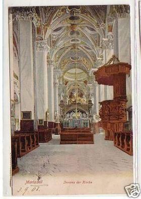 33684 Ak Mariazell Steiermark Inneres der Kirche 1908
