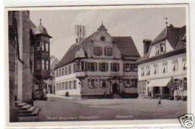 34353 Ak Kurort Bergzabern (Rheinpfalz) Markt um 1930