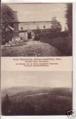 34197 Ak Hotel Ravensberg Sachsa-Lauterberg Harz um1920