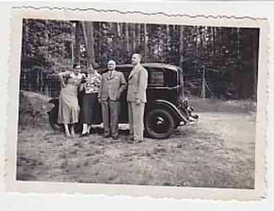 34149 Foto Auto Oldtimer Ausfahrt um 1930