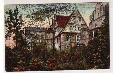 34127 Ak Cöthen in Anhalt Schloß, Gartenseite um 1920