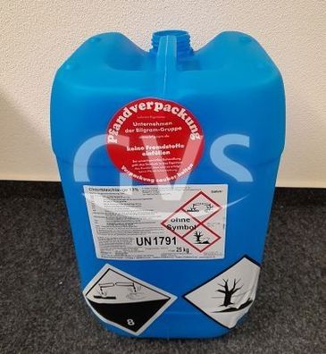 Chlorbleichlauge, 25kg Kanister