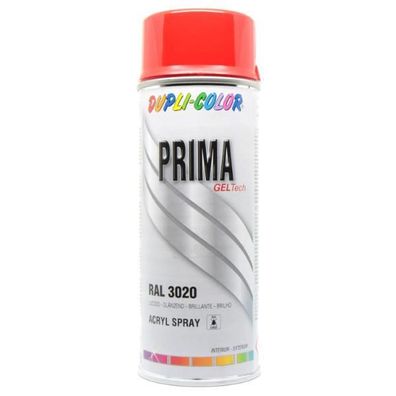 Dupli-Color Lackspray Prima verkehrsrot glänzend RAL 3020 (400 ml)