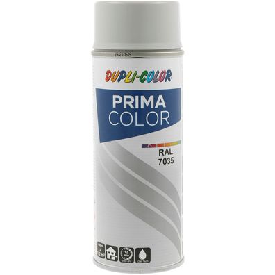 Dupli-Color Lackspray Prima 400ml lichtgrau glänzend RAL 7035 (400 ml)