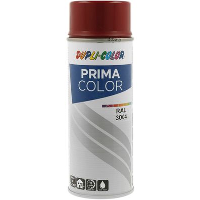 Dupli-Color Lackspray Prima 400ml purpurrot glänzend RAL 3004 (400 ml)