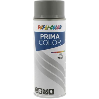 Dupli-Color Lackspray Prima 400ml staubgrau glänzend RAL 7037 (400 ml)