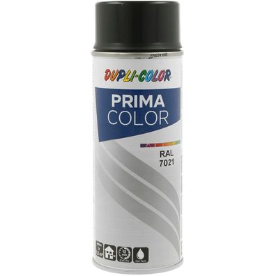 Dupli-Color Lackspray Prima 400ml schwarzgrau glänzend RAL 7021 (400 ml)