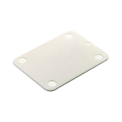 Roto Unterlegplatte 40x60x1.5 aus Kunststoff weiß (1000 Stück)