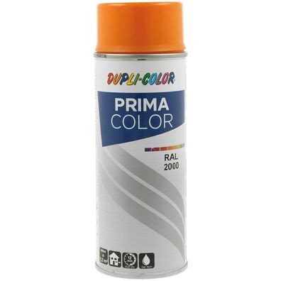 Dupli-Color Lackspray Prima 400ml gelb orange glänzend RAL 2000 (400 ml)