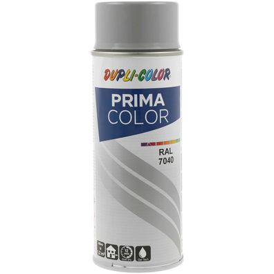 Dupli-Color Lackspray Prima 400ml fenstergrau glänzend RAL 7040 (400 ml)