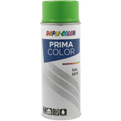 Dupli-Color Lackspray Prima 400ml gelbgrün glänzend RAL 6018 (400 ml)