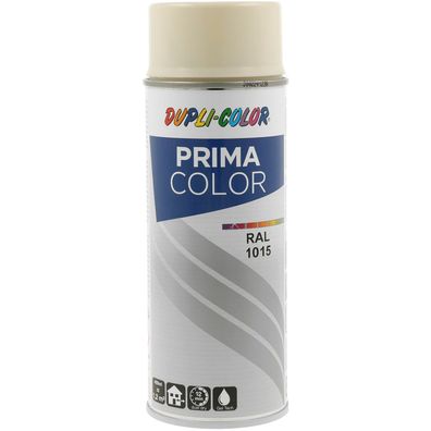 Dupli-Color Lackspray Prima 400ml hellelfenbein glänzend RAL 1015 (400 ml)