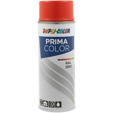 Dupli-Color Lackspray Prima 400ml blutorange glänzend RAL 2002 (400 ml)