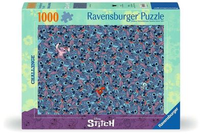 Ravensburger 12001265 Disney Stitch Challenge 1000 Teile Puzzle