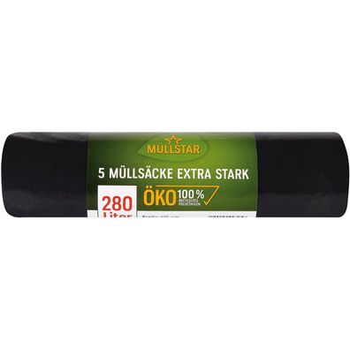 Müllstar Müllsäcke 280 Liter 60 my 1150x1350mm