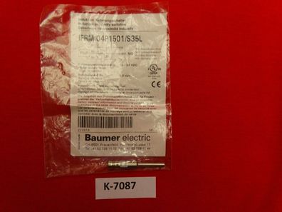 Baumer Induktiver Näherungsschalter IFRM 04P1501/S35L