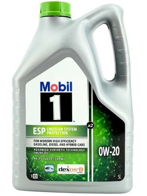 Mobil 1 ESP X2 0W-20 5 Liter