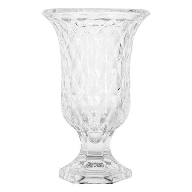 Clayre & Eef Vase Ø 12x19 cm Transparant Glas (Gr. Ø 12x19 cm)