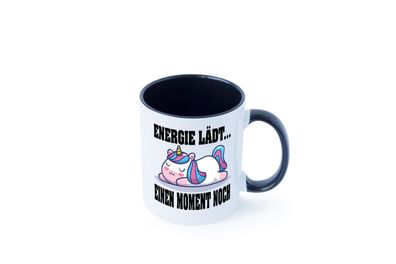 Energie Lädt einen Moment noch | Einhorn | Faul Tasse - Geschenk