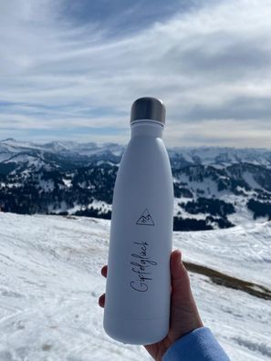 Gipfelgaudi Thermosflasche Gipfelstürmer