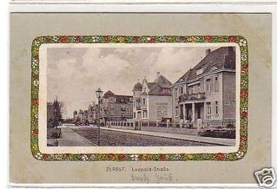 16187 Ak Gruss aus Zerbst Leopold Strasse um 1915