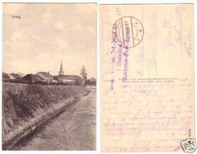 16917 Feldpost Ak Brecy Frankreich Dorfansicht 1917