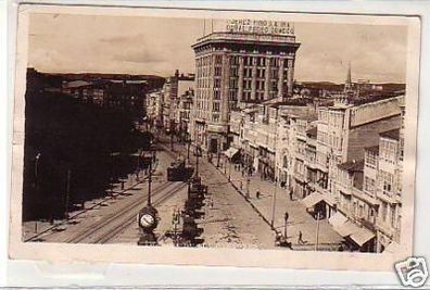 17072 Foto Ak La Coruña Strassenansicht 1929