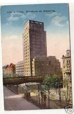 18516 Ak Köln am Rhein Hochhaus am Hansaring um 1925