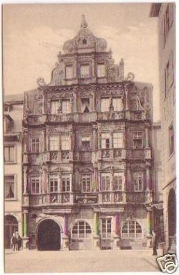 19130 Ak Heidelberg Restaurant zum Ritter um 1930