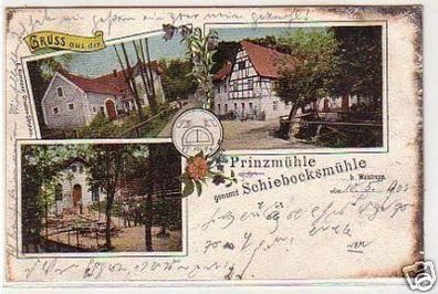 19984 Mehrbild Ak Gruß aus der Prinzmühle 1903
