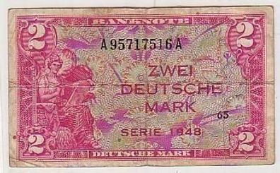 2 Mark Banknote Bank deutscher Länder 1948