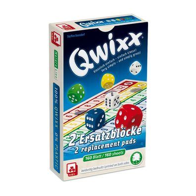 Qwixx (Natureline) - Ersatzblöcke (2er)