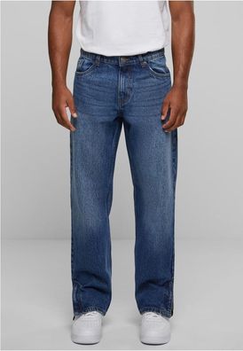 Urban Classics Heavy Ounce Straight Fit Zipped Jeans TB6640